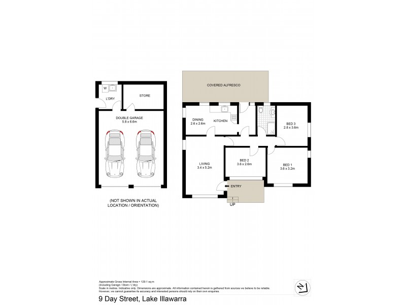 9 Day Street, Lake Illawarra NSW 2528 Floorplan