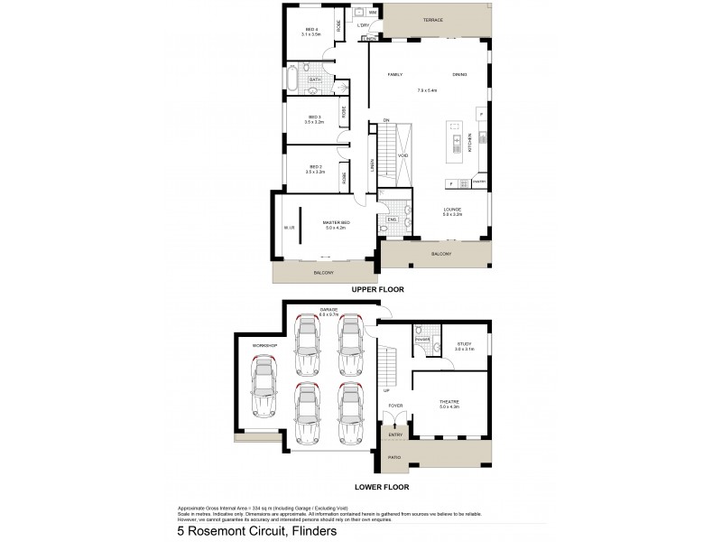 5 Rosemont Circuit, Flinders NSW 2529 Floorplan