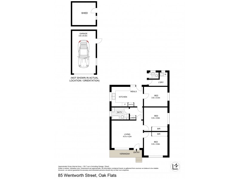 85 Wentworth Street, Oak Flats NSW 2529