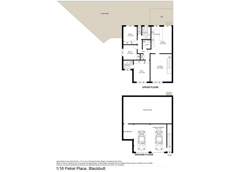 1/16 Petrel Place, Blackbutt NSW 2529 Floorplan