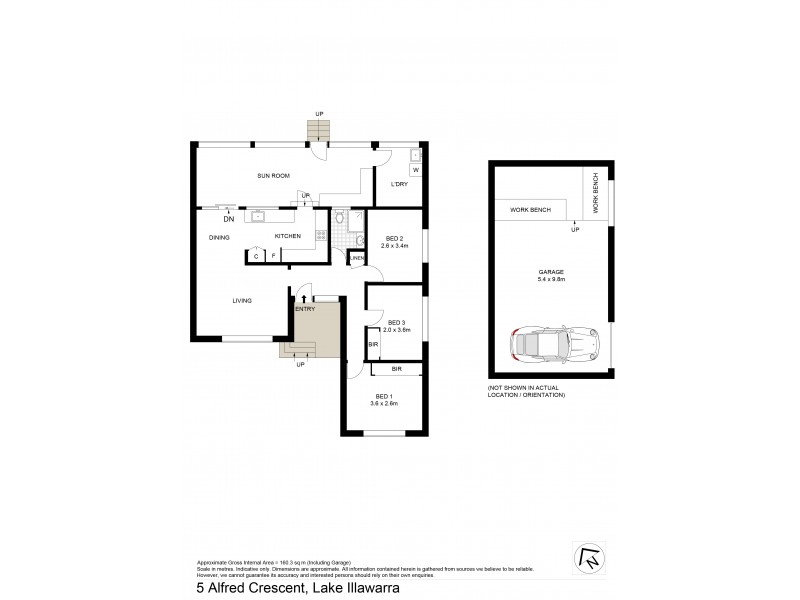 5 Alfred Crescent, Lake Illawarra NSW 2528 Floorplan