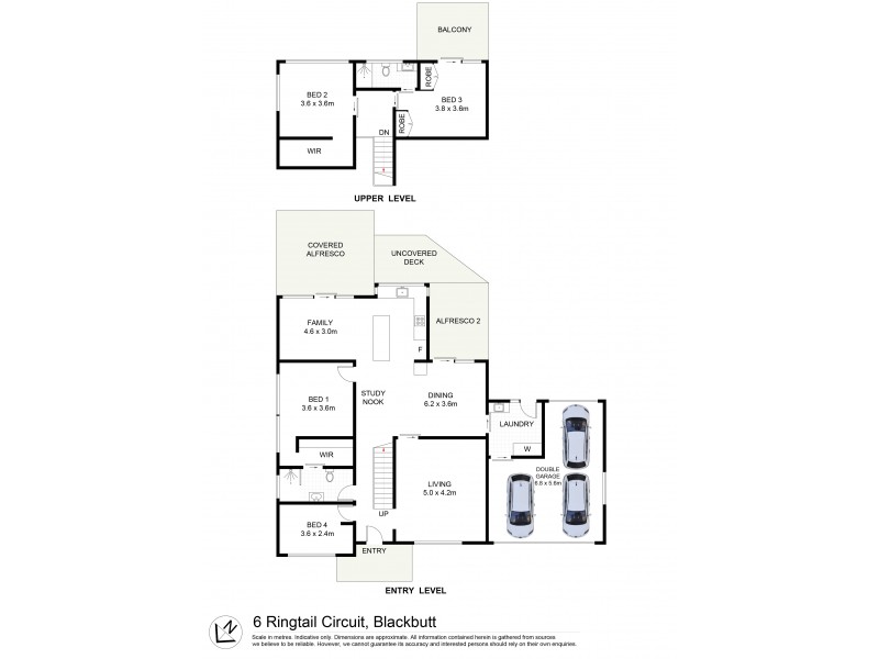 6 Ringtail Circuit, Blackbutt NSW 2529 Floorplan