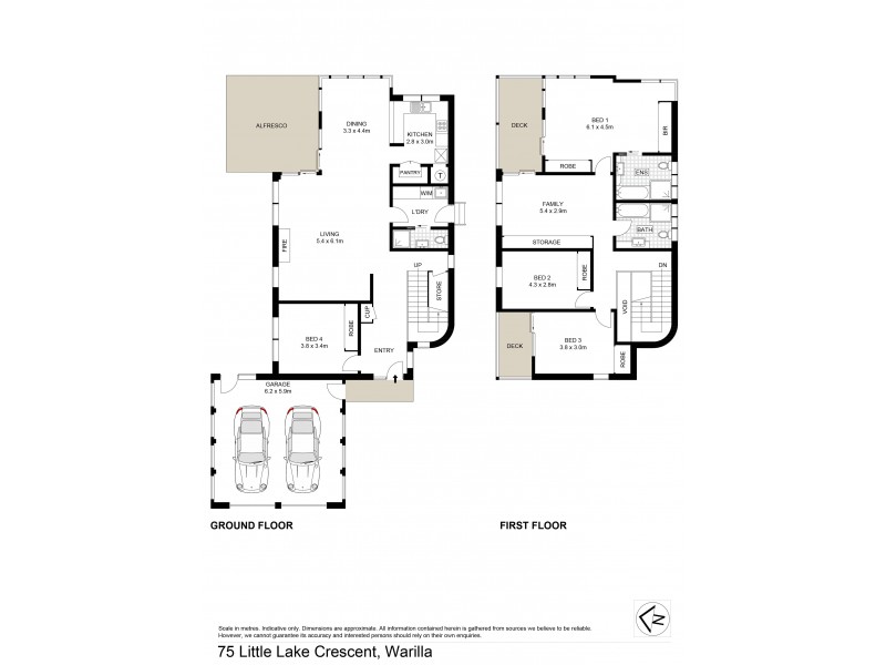75 Little Lake Crescent, Warilla NSW 2528 Floorplan
