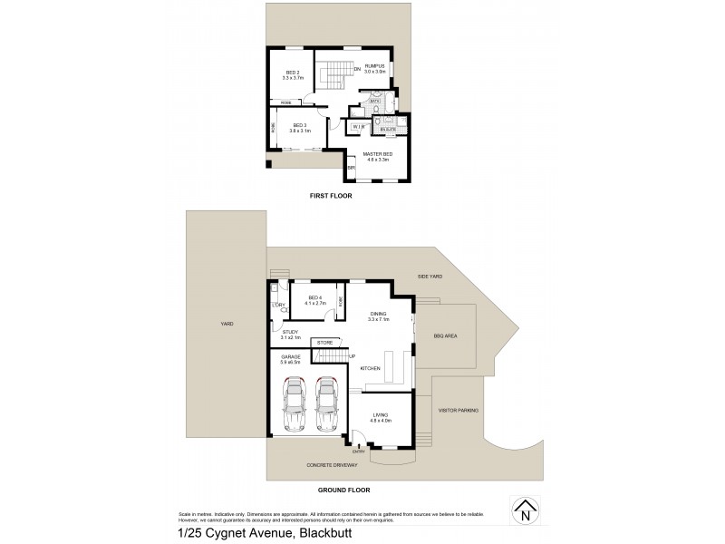 1/25 Cygnet Avenue, Blackbutt NSW 2529 Floorplan