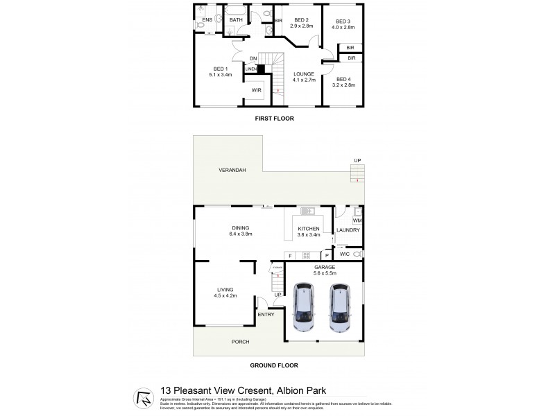 13 Pleasant View Close, Albion Park NSW 2527 Floorplan