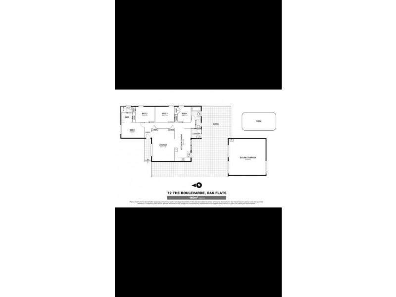 72 The Boulevarde, Oak Flats NSW 2529 Floorplan