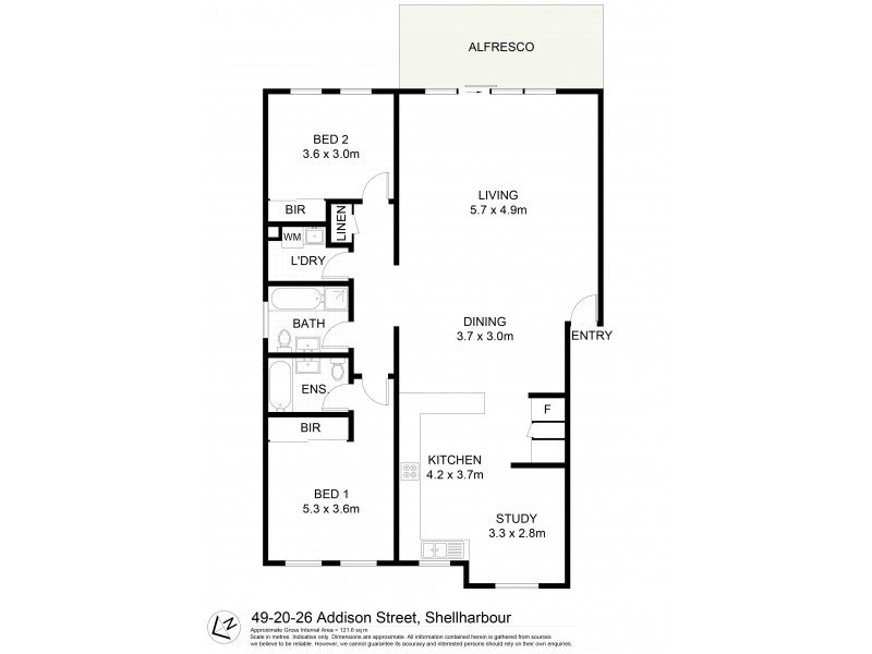 49/20-26 Addison Street, Shellharbour NSW 2529 Floorplan