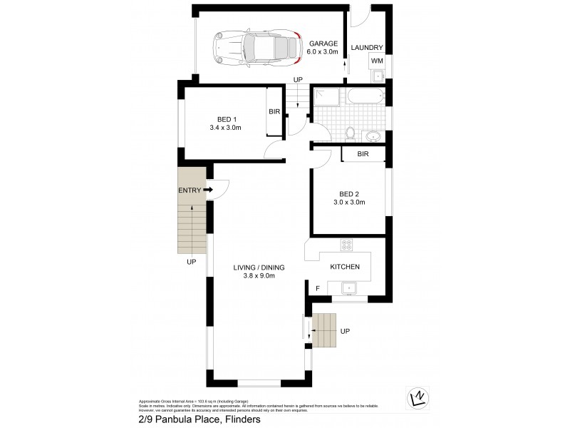 2/9 Panbula Place, Flinders NSW 2529