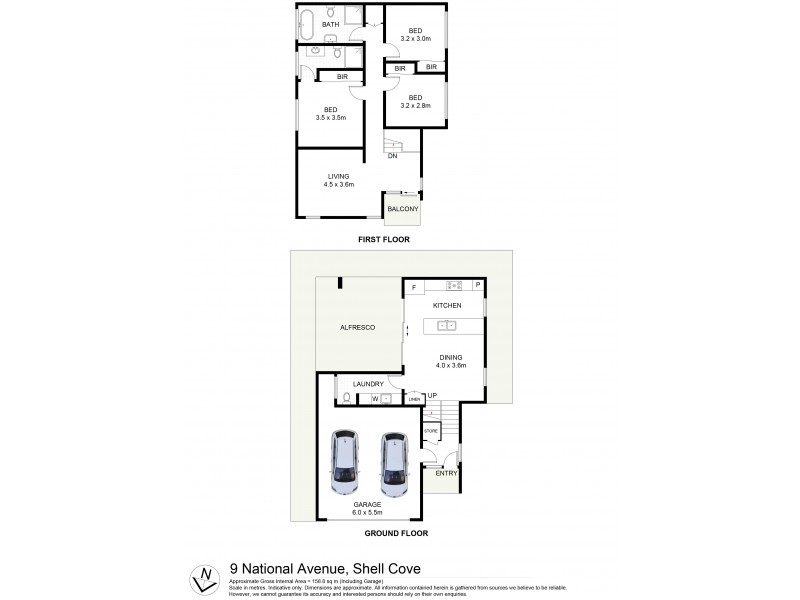 9 National Avenue, Shell Cove NSW 2529 Floorplan