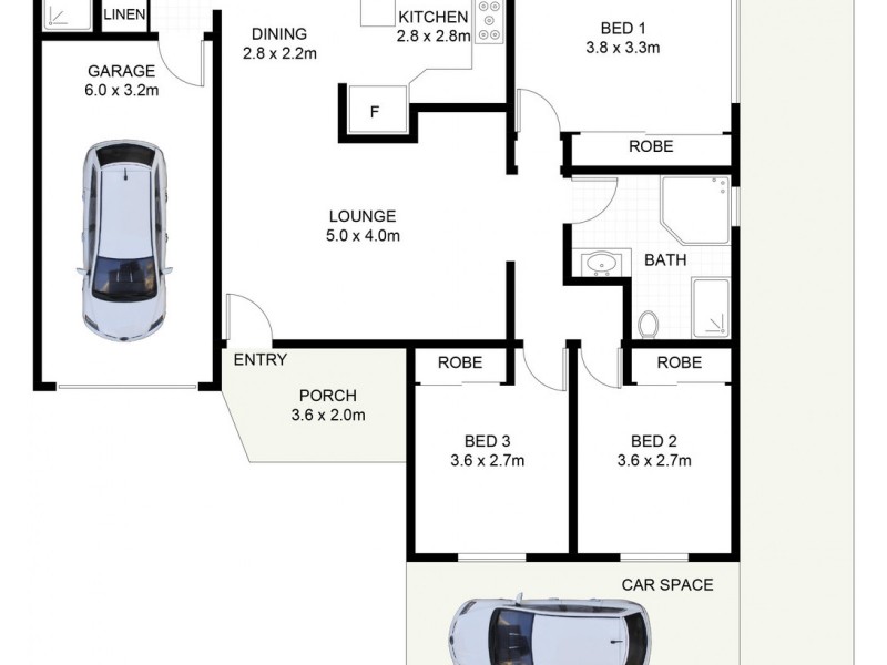 2/16 Kianga Close, Flinders NSW 2529 Floorplan