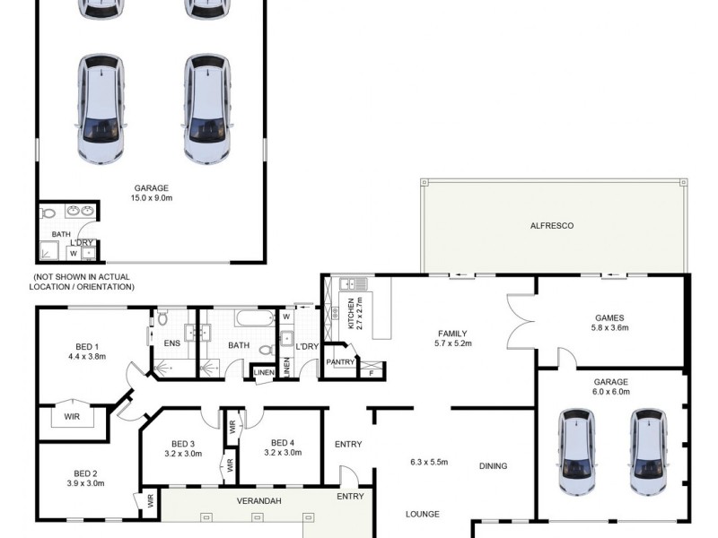 40 Larkins Lane, Yallah NSW 2530 Floorplan