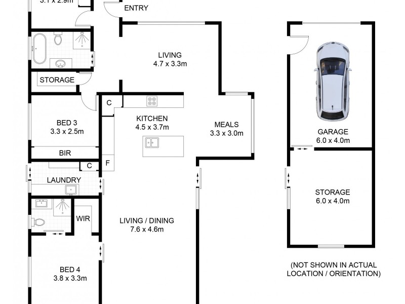 6 Bourke Avenue, Barrack Heights NSW 2528 Floorplan