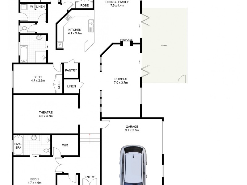 12 Makaha Way, Shell Cove NSW 2529 Floorplan