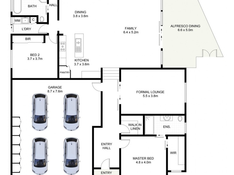 15 Wandella Crescent, Flinders NSW 2529 Floorplan