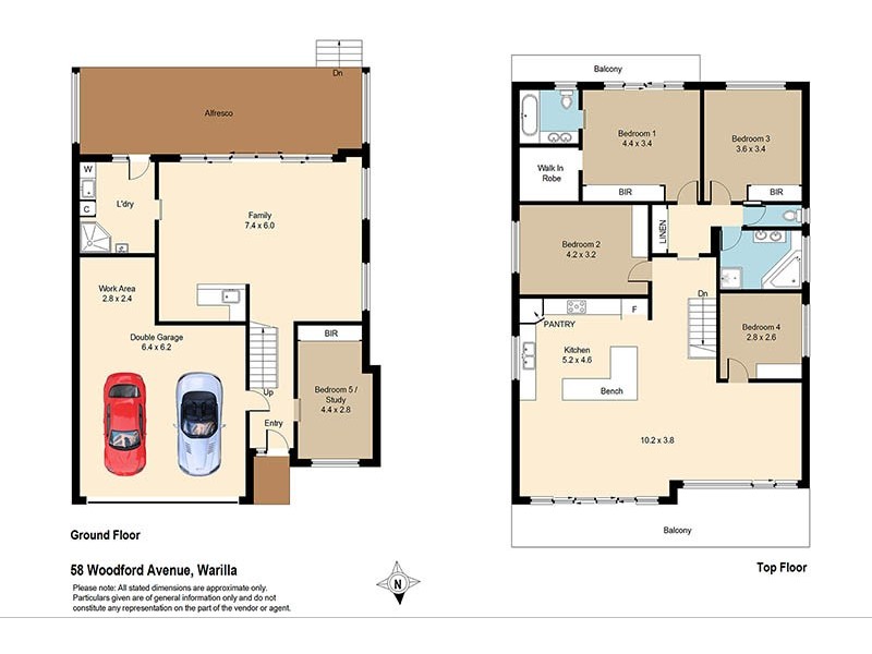 58 Woodford Avenue, Warilla NSW 2528 Floorplan