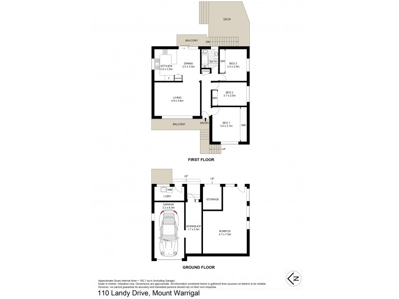 110 Landy Drive, Mount Warrigal NSW 2528 Floorplan