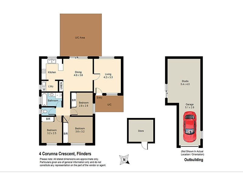 4 Corunna Crescent, Flinders NSW 2529 Floorplan