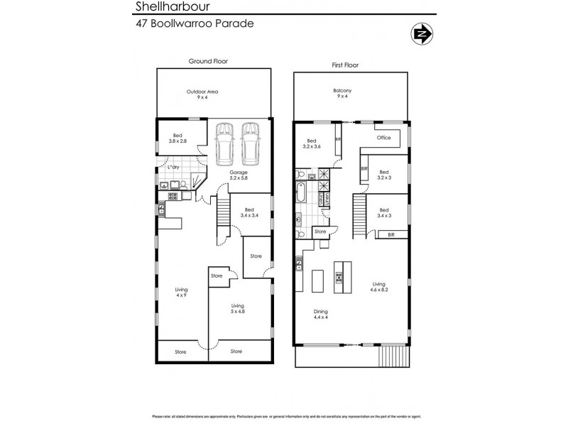 47 Boollwarroo Pde, Shellharbour NSW 2529 Floorplan