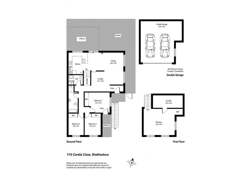 1/10 Corella Close, Shellharbour NSW 2529 Floorplan