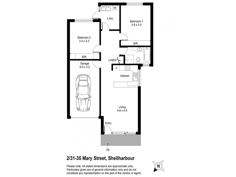 2/31-35 Mary Street, Shellharbour NSW 2529 Floorplan