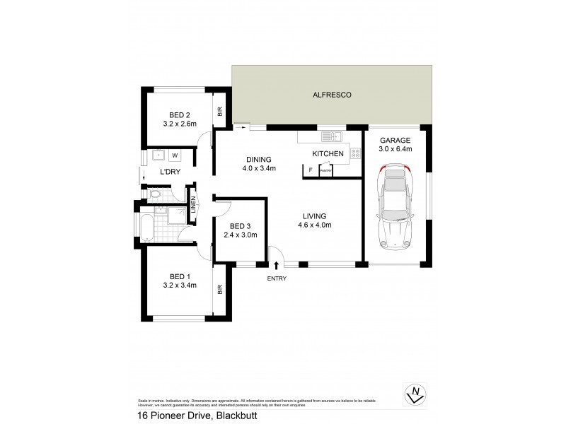16 Pioneer Drive, Blackbutt NSW 2529 Floorplan