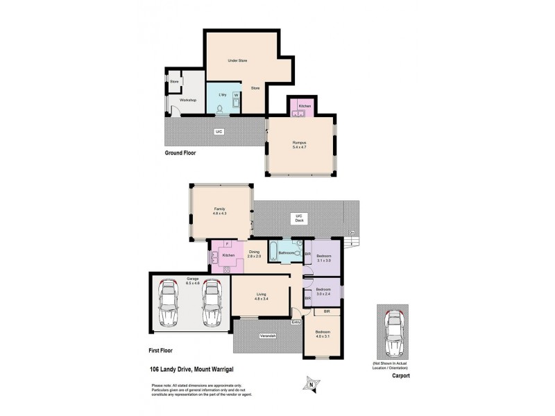 106 Landy Drive, Mount Warrigal NSW 2528 Floorplan