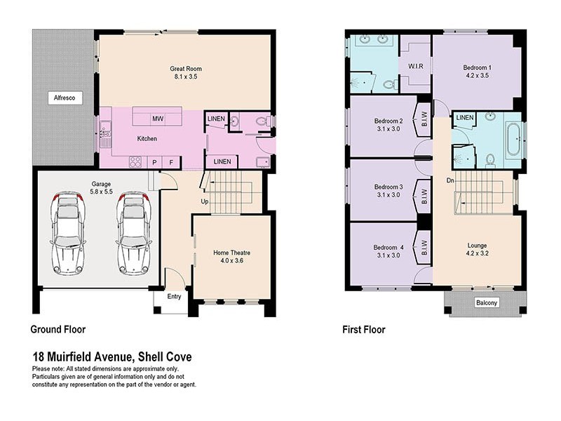 18 Muirfield Avenue, Shell Cove NSW 2529 Floorplan