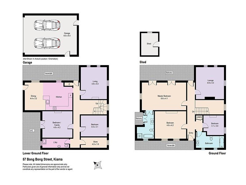 57 Bong Bong Street, Kiama NSW 2533 Floorplan