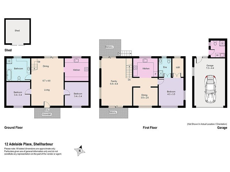 12 Adelaide Place, Shellharbour NSW 2529 Floorplan