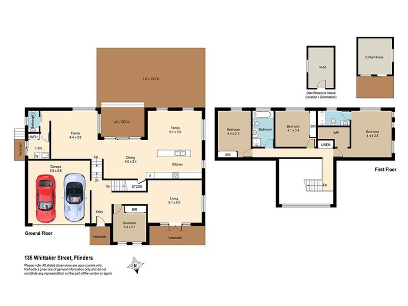 135 Whittaker Street, Flinders NSW 2529 Floorplan