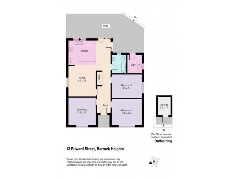 13 Edward Street, Barrack Heights NSW 2528 Floorplan