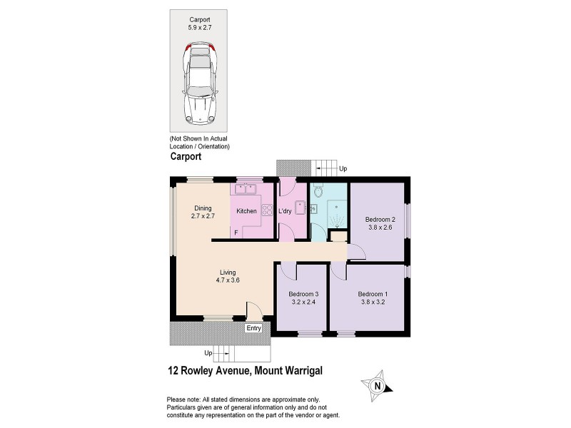 12 Rowley Avenue, Mount Warrigal NSW 2528 Floorplan