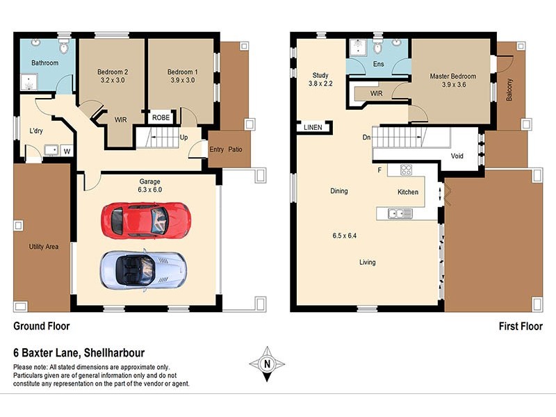 6 Baxter Lane, Shellharbour NSW 2529 Floorplan