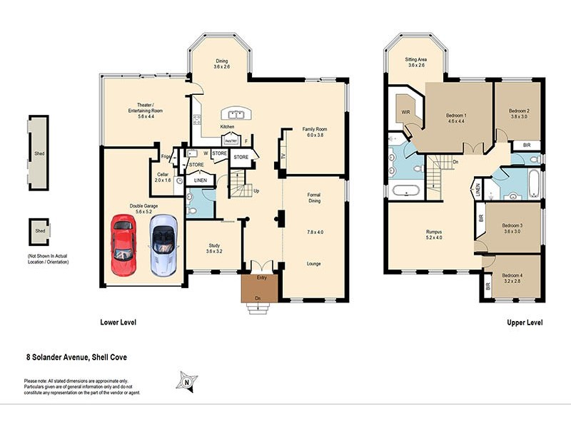 8 Solander Avenue, Shell Cove NSW 2529 Floorplan