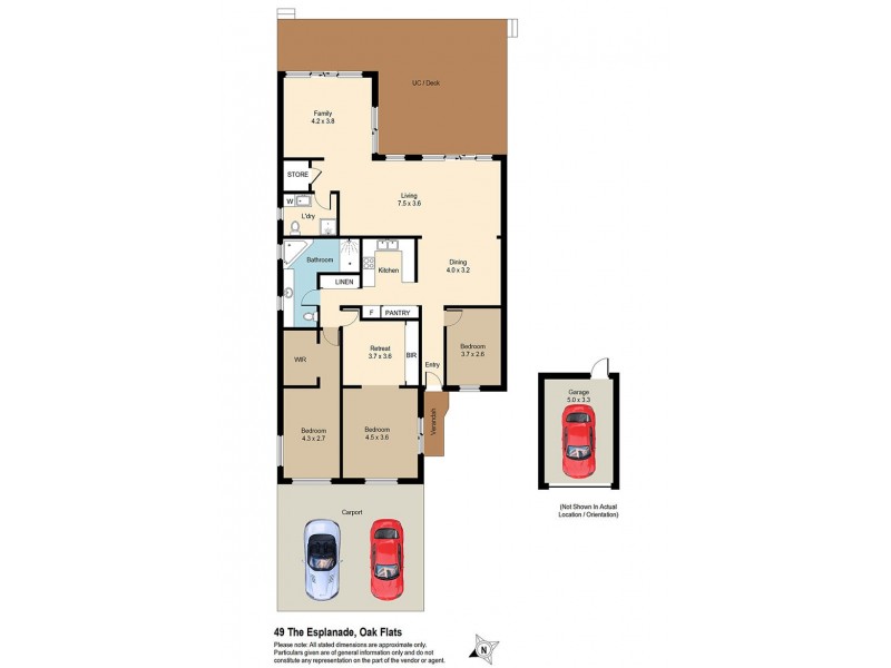 49 The Esplanade, Oak Flats NSW 2529 Floorplan