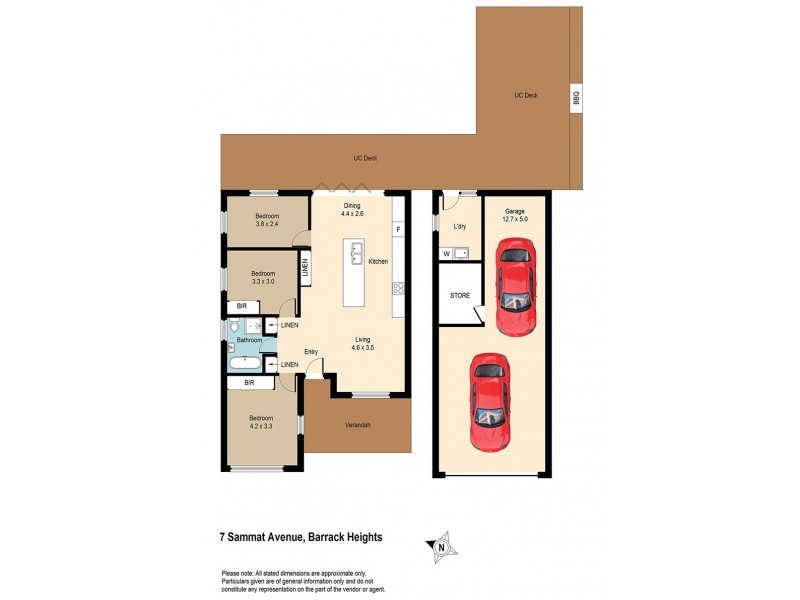 7 Sammat Avenue, Barrack Heights NSW 2528 Floorplan