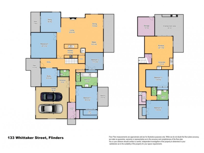 133 Whittaker Street, Flinders NSW 2529 Floorplan