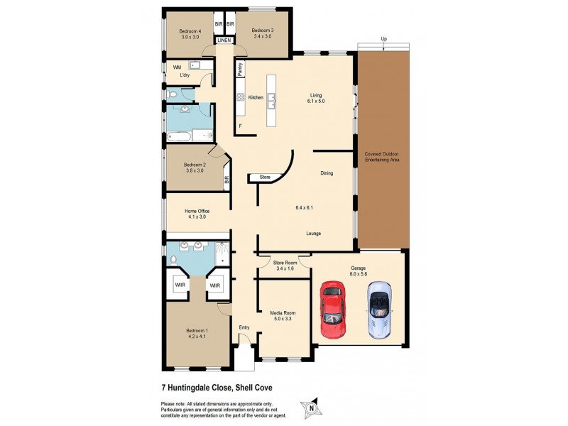 7 Huntingdale Close, Shell Cove NSW 2529 Floorplan