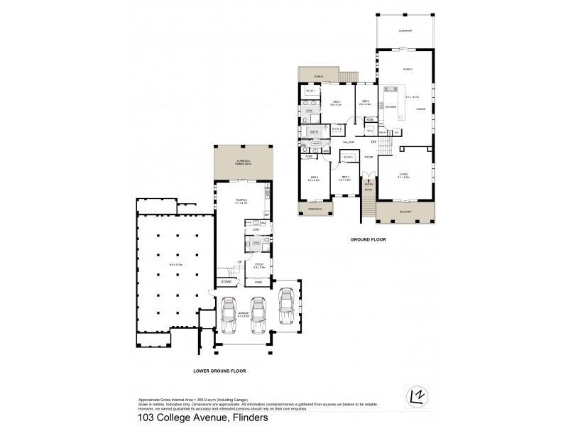 103 College Avenue, Flinders NSW 2529 Floorplan