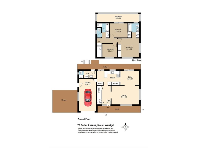 78 Porter Avenue, Mount Warrigal NSW 2528 Floorplan