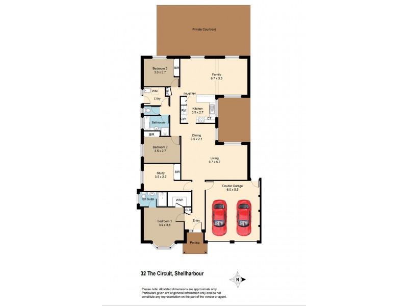 32 The Circuit, Shellharbour NSW 2529 Floorplan