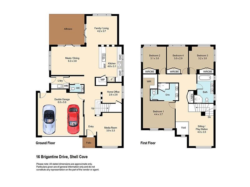 16 Brigantine Drive, Shell Cove NSW 2529 Floorplan