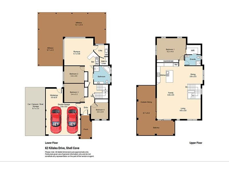 62 Killalea Drive, Shell Cove NSW 2529 Floorplan