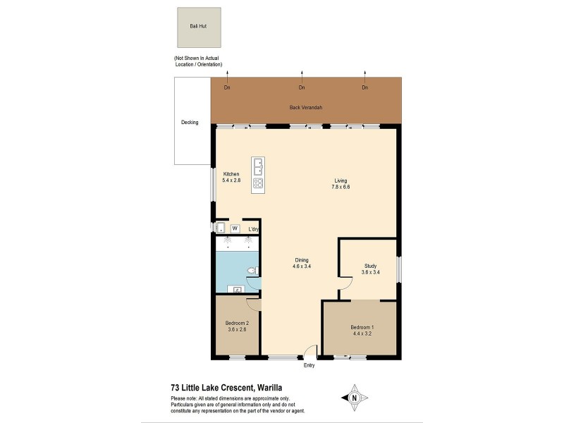 73 Little Lake Crescent, Warilla NSW 2528 Floorplan