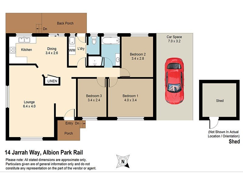 14 Jarrah Way, Albion Park Rail NSW 2527 Floorplan