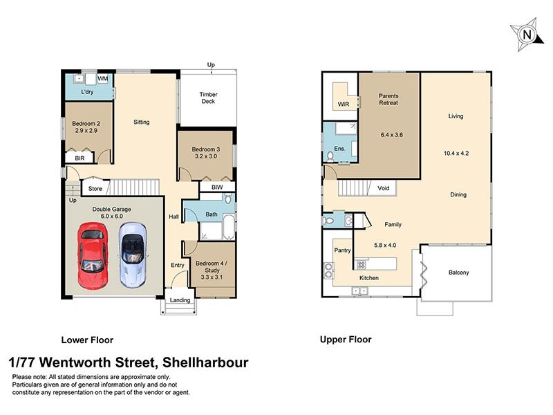 1/77 Wentworth Street, Shellharbour NSW 2529 Floorplan