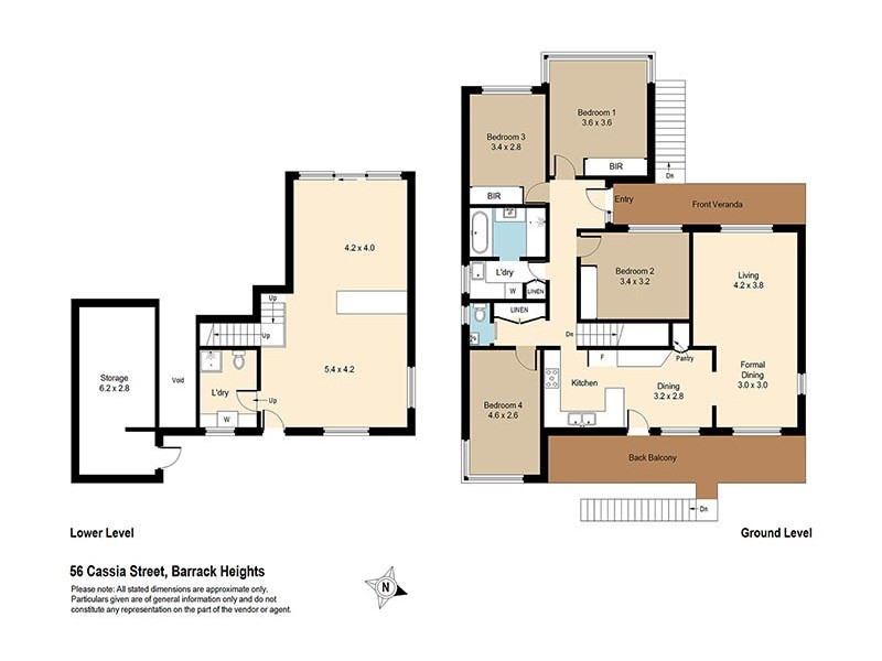 56 Cassia Street, Barrack Heights NSW 2528 Floorplan