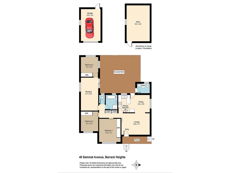 40 Sammat Avenue, Barrack Heights NSW 2528 Floorplan