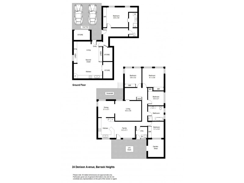 24 Denison Avenue, Barrack Heights NSW 2528 Floorplan