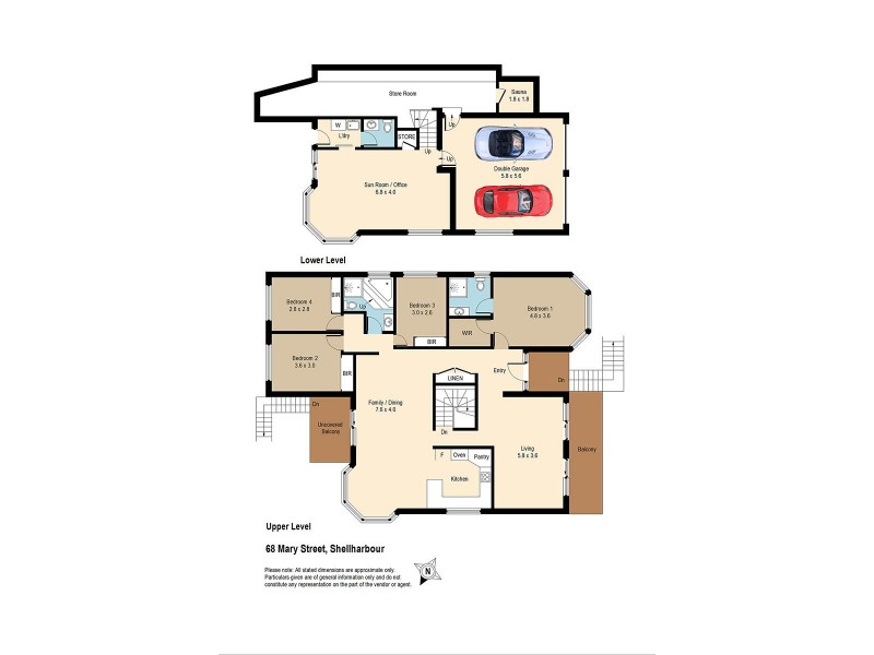 68 Mary Street, Shellharbour NSW 2529 Floorplan